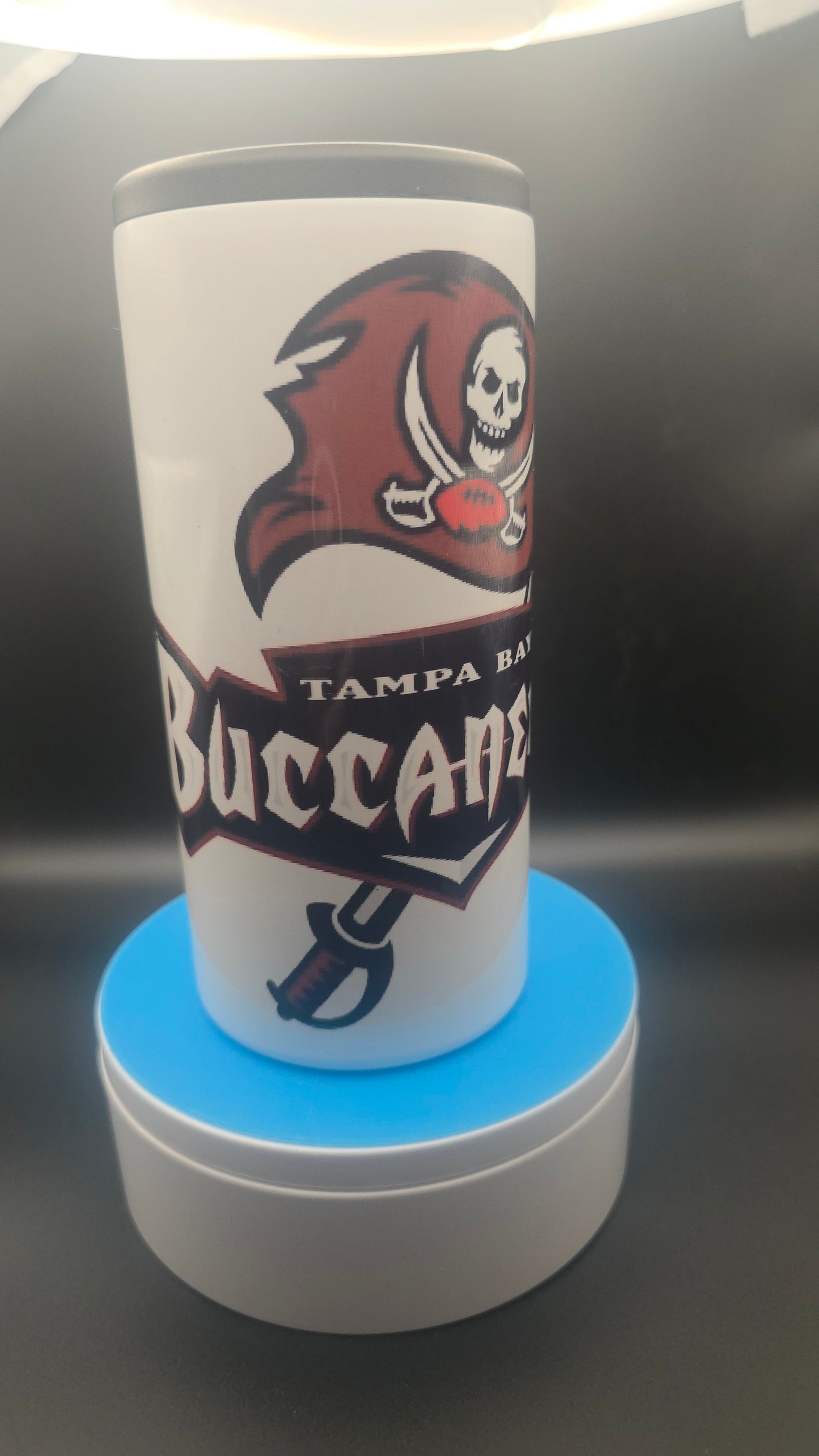 Tampa Bay Buccaneers Inspired 14-ounce Skinny Can Carrier