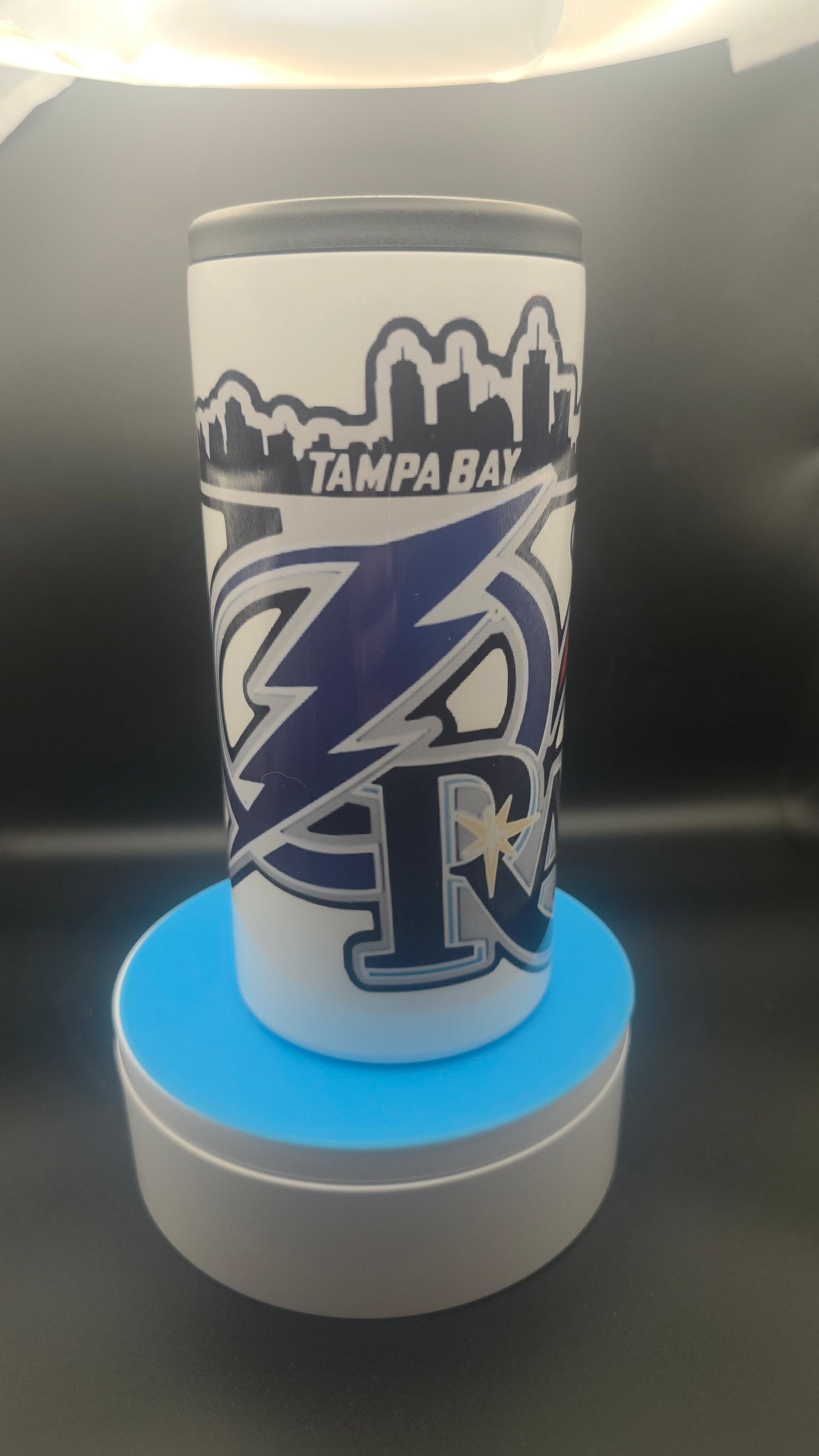 Tampa Bay Rays and Bucs Inspired 14-ounce Skinny Can Carrier