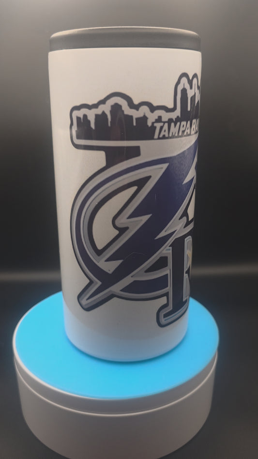 Tampa Bay Rays and Bucs Inspired 14-ounce Skinny Can Carrier