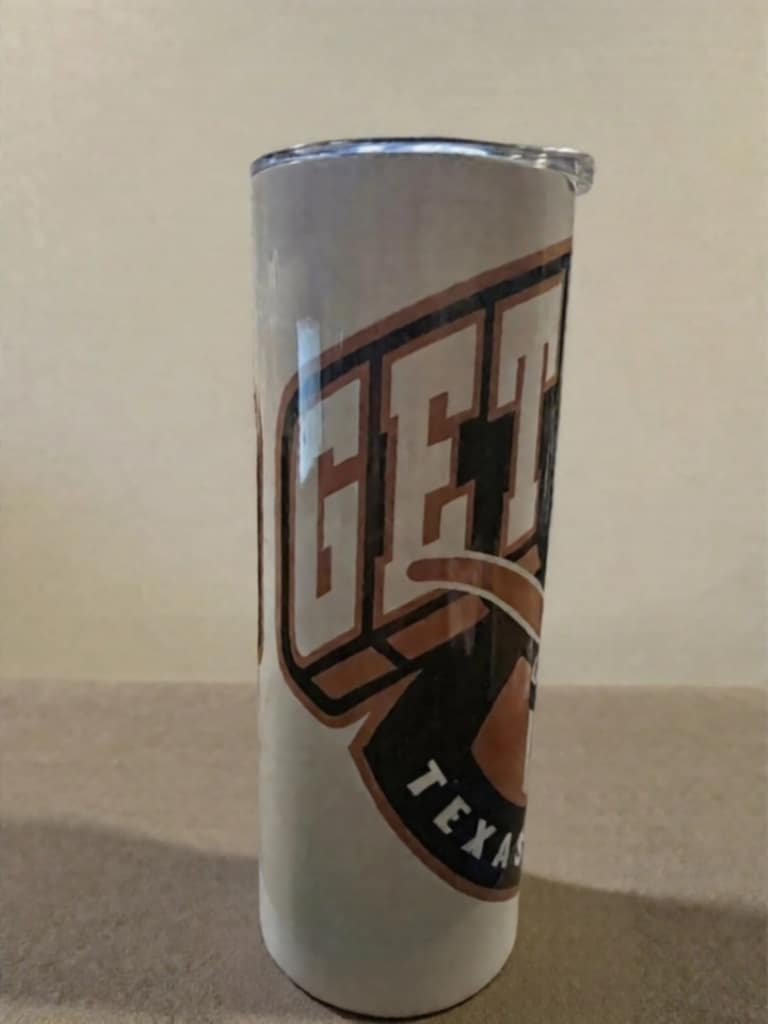 20 oz Texas Longhorn Tumbler